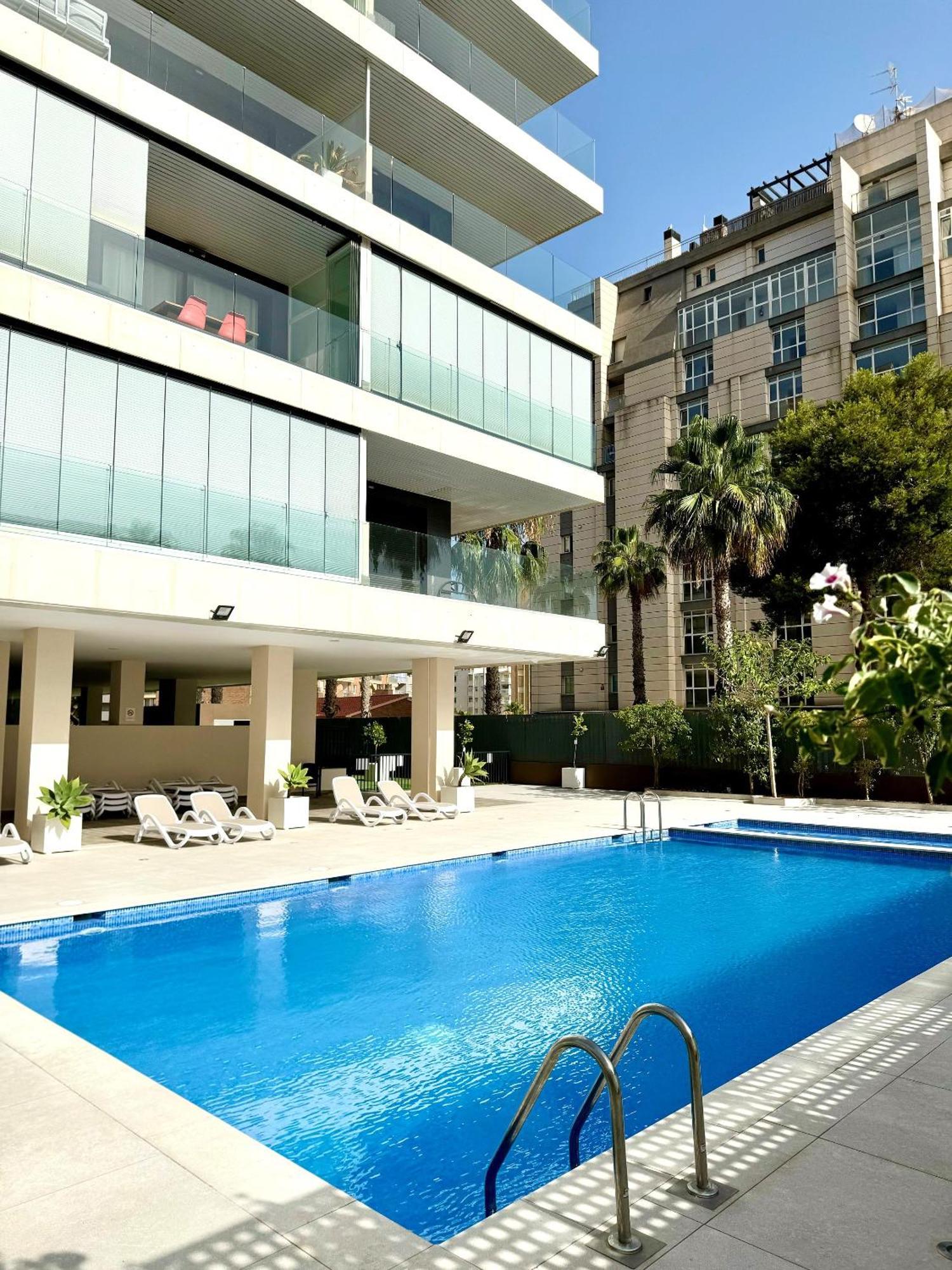 Calpe Beach II - Sea & Pool View Apartment Eksteriør billede